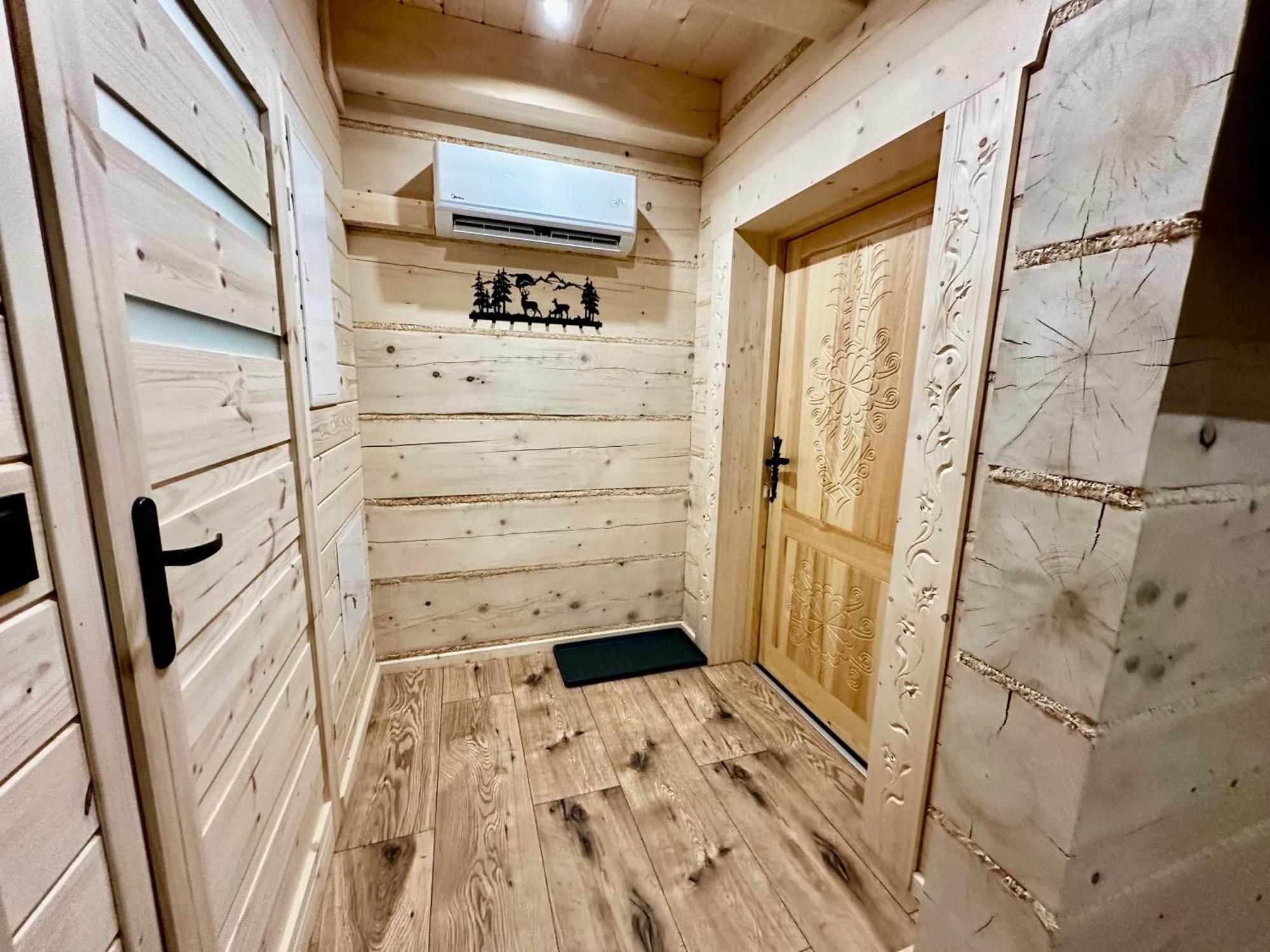 Вилла Goralska Osada Tatra House Z Jacuzzi Бялка-Татшаньска Экстерьер фото