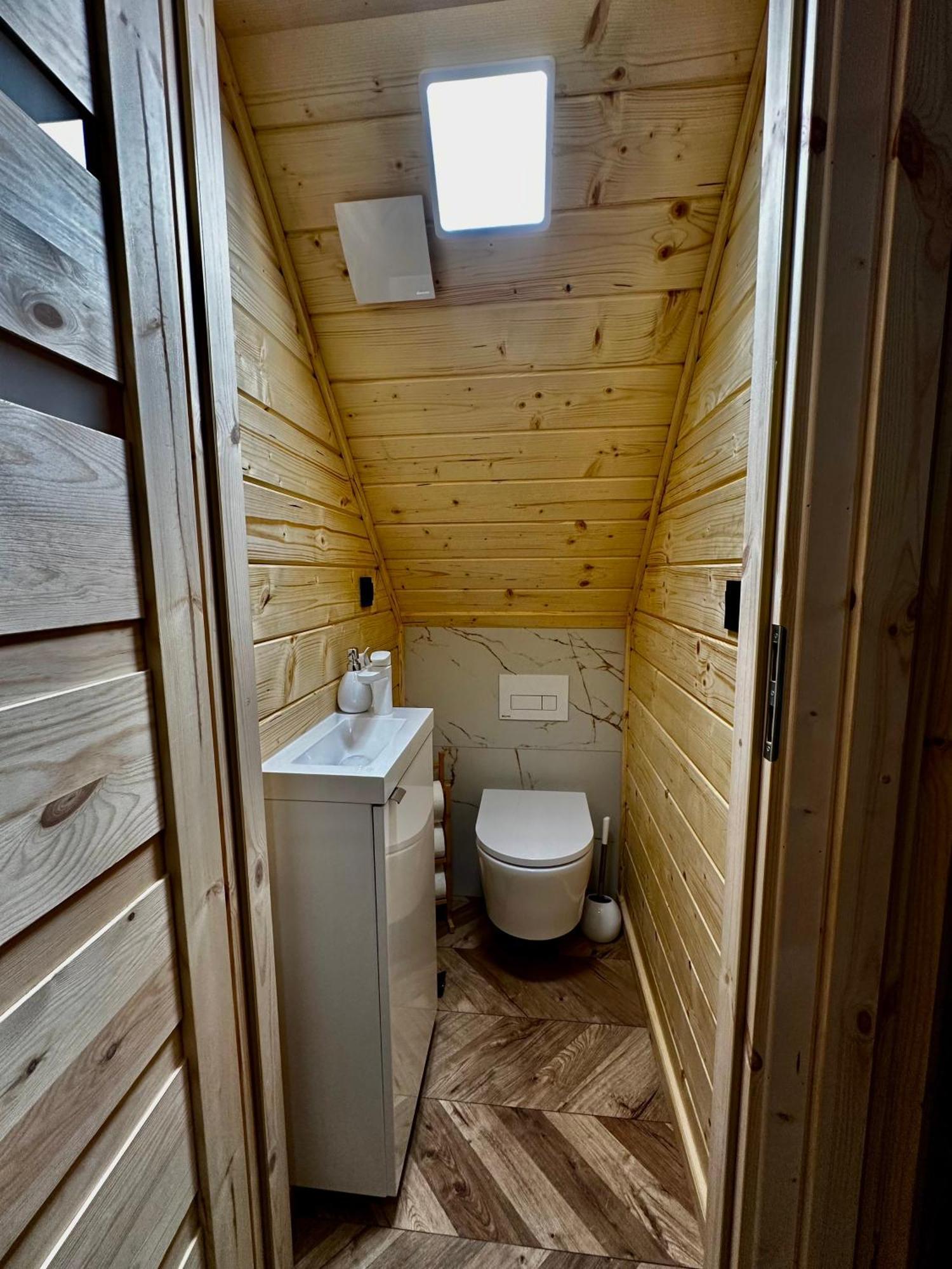 Вилла Goralska Osada Tatra House Z Jacuzzi Бялка-Татшаньска Экстерьер фото