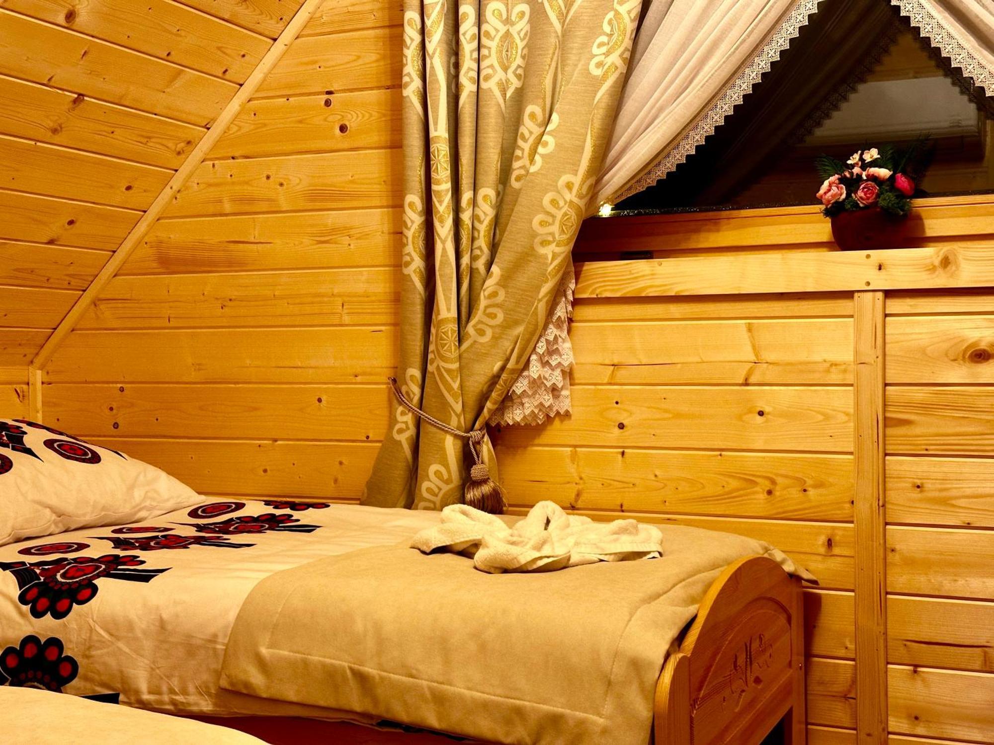 Вилла Goralska Osada Tatra House Z Jacuzzi Бялка-Татшаньска Экстерьер фото