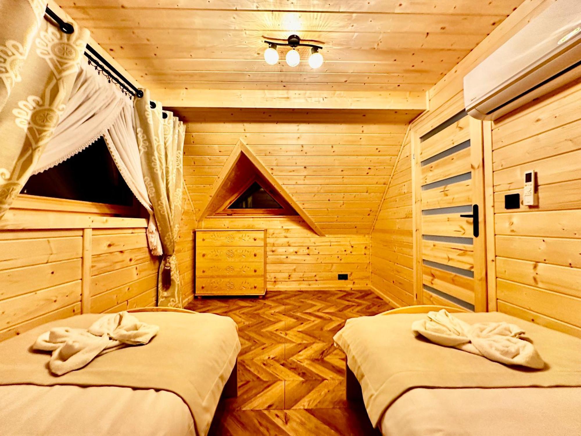 Вилла Goralska Osada Tatra House Z Jacuzzi Бялка-Татшаньска Экстерьер фото
